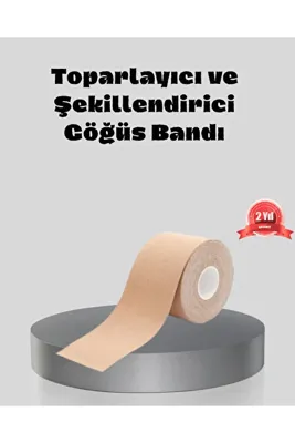 Eldenör Suya Dayanıklı Görünmez Göğüs Bandı – Pamuklu ve Esnek Destek Bandı - Lisinya LSELDR06