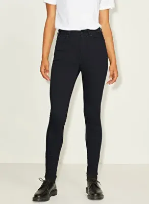 JJXX Skinny Fit Siyah Kadın Denim Pantolon JXVIENNA SKINNY HW CS1003 NOOS