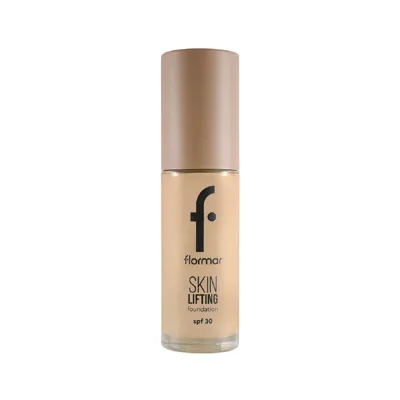 Flormar Skin Lifting Yaşlanma Karşıtı Bakım Yapan Kremsi Dokulu SPF 30 Fondöten 100 Sand