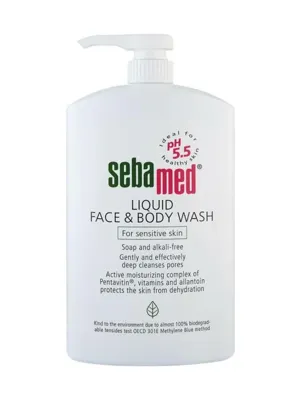 Sebamed Likit Yüz & Vücut Temizleme Jeli 1 L