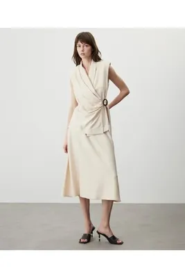 MISS IPEKYOL Midi kloş etek