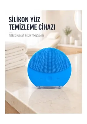 Trendexa Şarjlı Ayarlanabilir Titreşimli Silikon Elektrikli Yüz Temizleme Fırçası