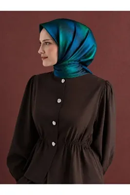 Armine Jakarlı İpek Eşarp 9647D 07