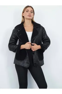 MODA Zr Torba Cep Garden Deri Peluş Mont