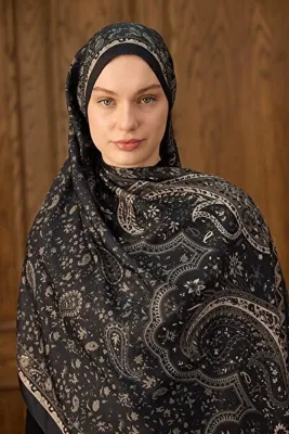 İpekhan Winter Bloom Soft Şal