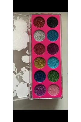 moc allure 12’li Glitter Simli Işıltılı Far Paleti
