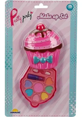 Myg Plus Pretty Pinky Makyaj Dondurma/donut/cupcake Şeklinde Küçük Güzellik Seti