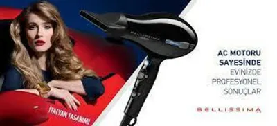 Arzum AR5004 Bellissima 2200 W AC Motor Profesyonel Sıcak ve Soğuk Saç Kurutma Makinesi
