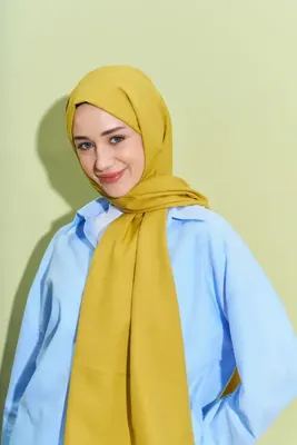 Modakaşmir Mien Şal Oksit Sarı