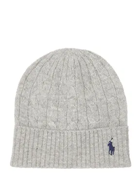 Polo Ralph Lauren Gri Kadın Yün Bere