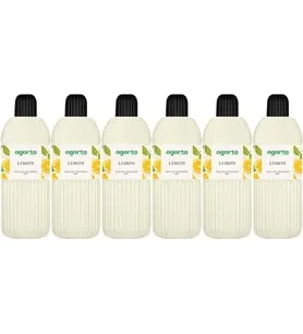 Agarta Kolonya 400 ML Limon 80 Derece Pet Şişe (6 Lı Set)