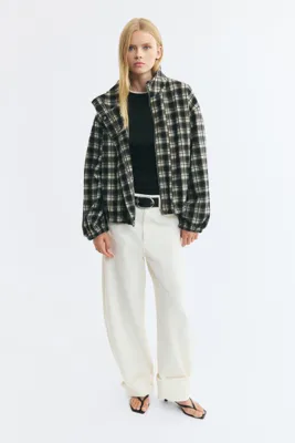 H&M Boru Yakalı Oversize Ceket