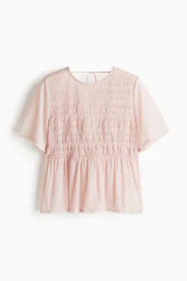 H&M Büzgülü ve Peplumlu Üst
