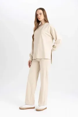Defacto Wide Leg Sweatshirt Kumaşı Pantolon D4805AX24AU