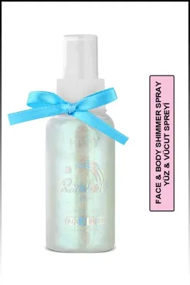 Pretty Beauty Yüz Ve Vücut Spreyi Simli & Rainbow Glow Shımmer Spray Face & Body (Net:78g)