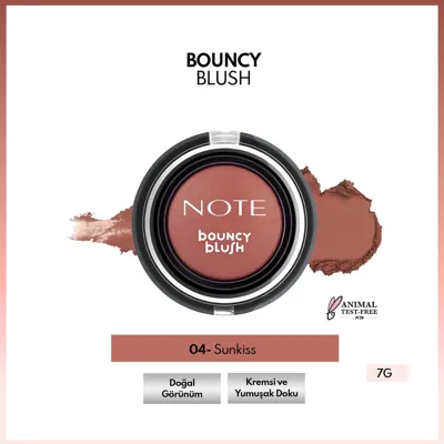 Note Cosmetics Note Allık Bouncy Blush 01