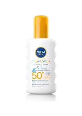 Ism Prime Sun SPF50+ Çocuklar ve Bebekler Için Yüksek Güneş Koruyucu Sprey 200ML,HASSAS Cilt,parfümsüz