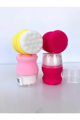 Roesıa Rose Cosmetics Rose Çift Taraflı Sapsız Yüz Ve Cilt Temizleme Fırçası