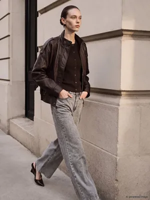 LCW Comfort Wideleg Kadın Jean Pantolon