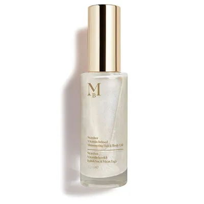 Misbahçe Stardust Vitamin İçerikli Işıltılı Saç ve Vücut Yağı Vanilya 30 mL