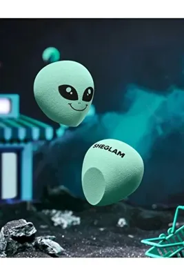 Sheglam Interstellar Alien Makyaj Süngeri & Kapatıcı Uygulama Süngeri (Uzaylı Tasarımlı)