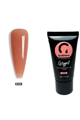 Gelshine Akralik Jel Şeffaf - 30 ml Hema-free T.P.O FREE Tırnak Uzatma Akralik Jel - Poly Jel