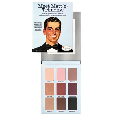theBalm Meet Matte Eyeshadow Palette Far Paleti Trimony