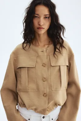 H&M Yakasız Ceket