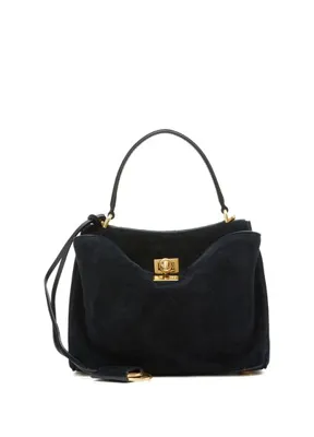 Balenciaga Rodeo Mini Siyah Kadın Süet El Çantası