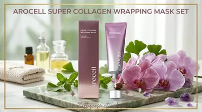 AROCELL Super Collagen Wrapping Mask:( Derinlemesine Sıkılaştırma ve Işıltı verici )