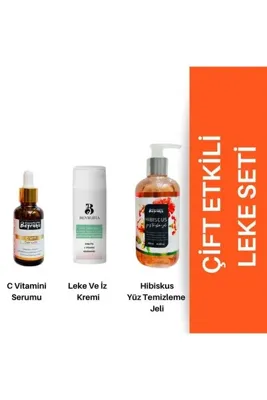 Beyruha Organic Kozmetik BEYRUHA çift etkili leke karşıtı set