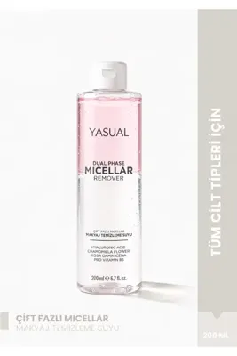 YASUAL Çift Fazlı Micellar Makyaj Temizleme Suyu - Dual Phase Micellar Makeup Remover