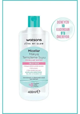 Watsons Micellar Makyaj Temizleme Suyu 400 ml