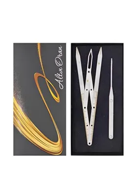 ARMONİKONYA Microblading Kaş Kalıcı Makyaj Için Altın Oran Pergel Ortası Çıkan Phıbrows