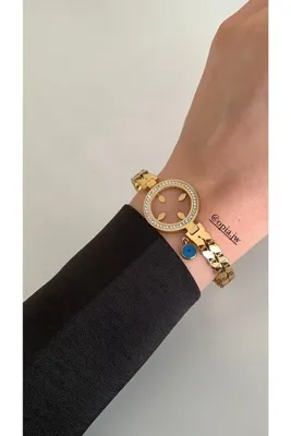 Opia JEWELRY Nazar Boncuklu Kuyumcu Model Çelik Bileklik (ÇEYREK KOYULABİLİR MODELDİR) [17cm]