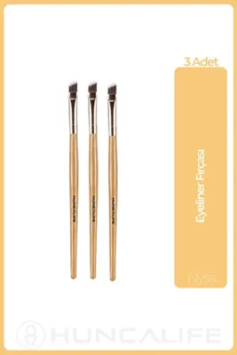 Huncalife Eyeliner Fırçası - 3 Adet