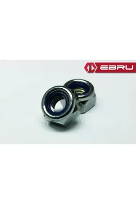 Shopwave Altıköşe Fiberli Somun M8 - 100 Adet