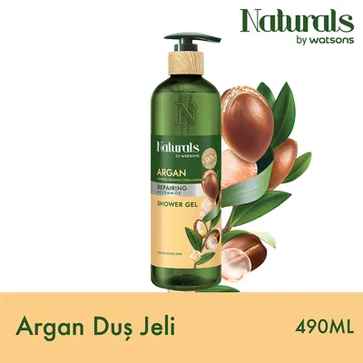 NATURALS BY WATSONS Argan Duş Jeli 490 ml