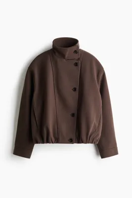 H&M Boru Yakalı Oversize Ceket