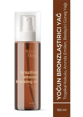Str Store Brazilian Yoğun Bronzlaştırıcı Yağ 150 ml | Hızlı Emilim, Besleyici,tropikal Kokulu | Cupuaçu Yağı
