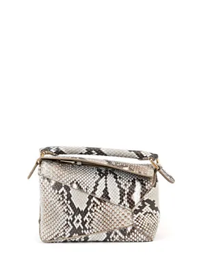 Loewe Mini Puzzle Çok Renkli Kadın Deri Çanta
