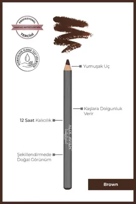 Ronanna Kaş Kalemi Eyebrow Pencil Brown