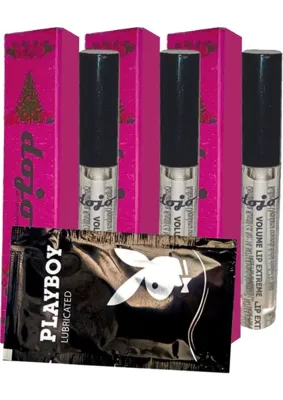 Bezos Süper Muzicevi 3 Adet Dudak Dolgunlaştırıcı Volume Lip Extreme + 1 Hediye Jel
