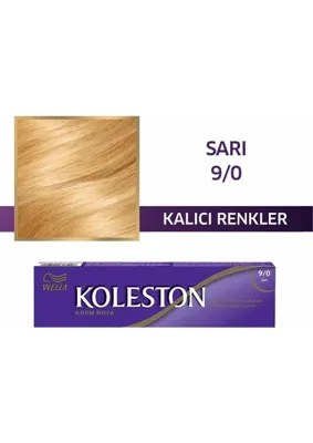 WELLA Single Tüp Boya Saç Boyası Sarı 9/0