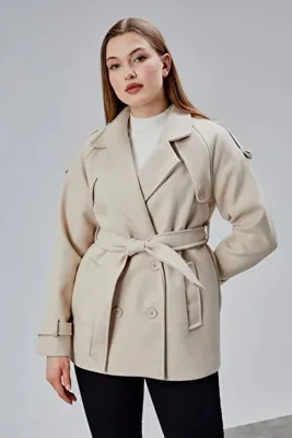 Bolivente Calina Taş Regular Fit Premium Kaşe Ceket