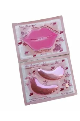 Roesia Rose Dudak Ve Göz Altı Maskesi 2'li Set