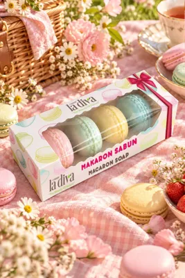 LA DİVA Makaron Sabun 1 Karışık