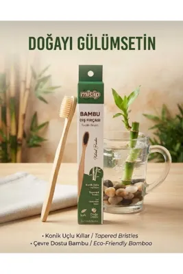 Glonar ORGANİK BAMBU DİŞ FIRÇASI