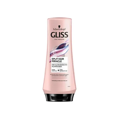 Gliss Split Hair Miracle Kırık Uçları Mühürleyen Saç Bakım Kremi - İyonik Kompleks ve Üzüm Çekirdeği 360 ml