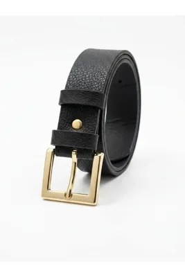 Gradelli Kadın Kemer Casual Kare Toka 2,8 cm